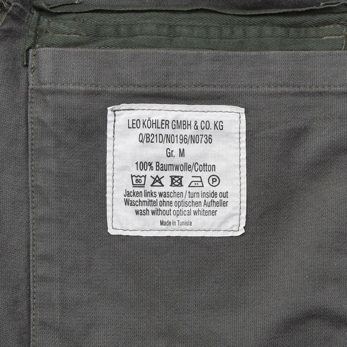 Leo Kohler Military Field Jacket Force Troops Army Field Shirts Outdoor Olive