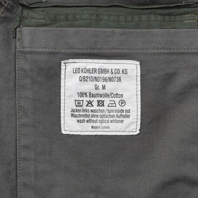 Leo Kohler Military Field Jacket Force Troops Army Field Shirts Outdoor Olive