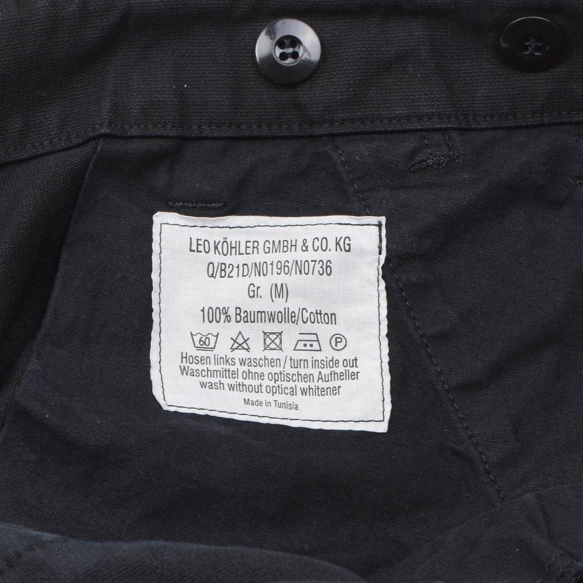 Personnel militare di Leo Kohler Bermuda Shorts Shorts a lunghezza del ginocchio Nero