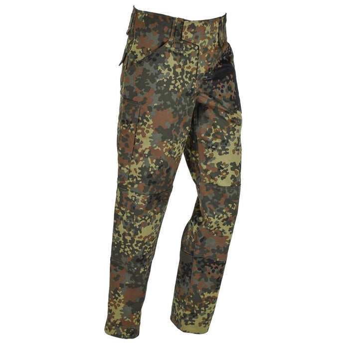 I pantaloni tattici militari Leo Kohler esplorano i pantaloni a vita alta flecktarn mimetici - GoMilitar