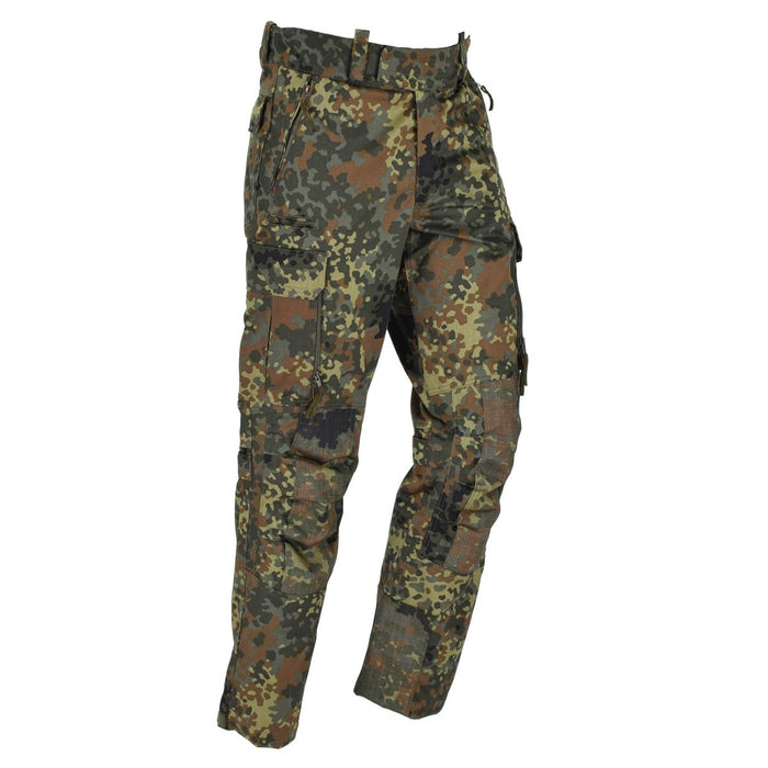 Leo Kohler Sniper pantaloni tattici truppe sul campo forze rip - stop flecktarn camo - GoMilitar