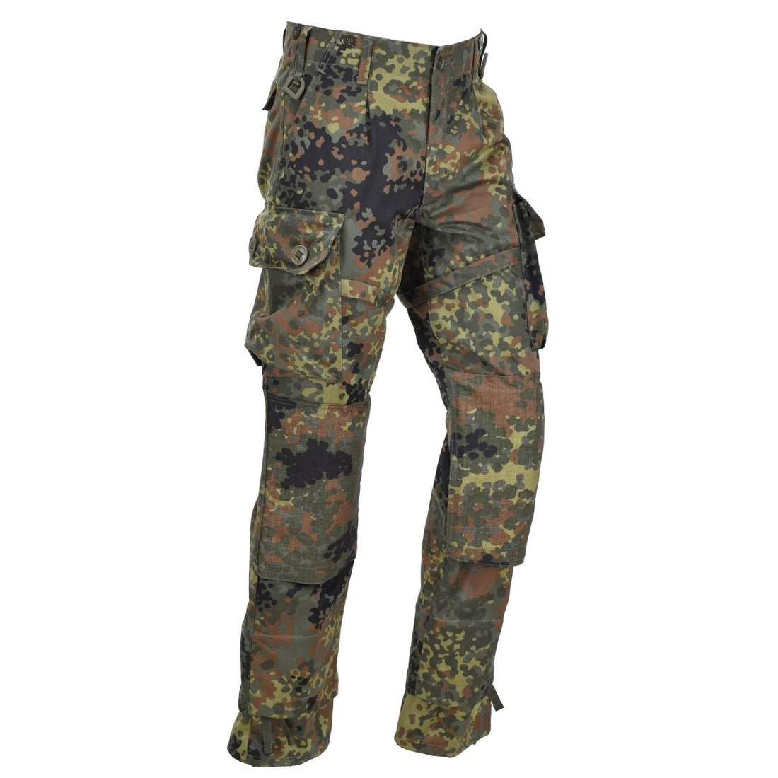 Leo kohler pantaloni da combattimento robusti pantaloni tattici rinforzati flecktarn