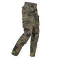 Leo kohler pantaloni da combattimento robusti pantaloni tattici rinforzati flecktarn