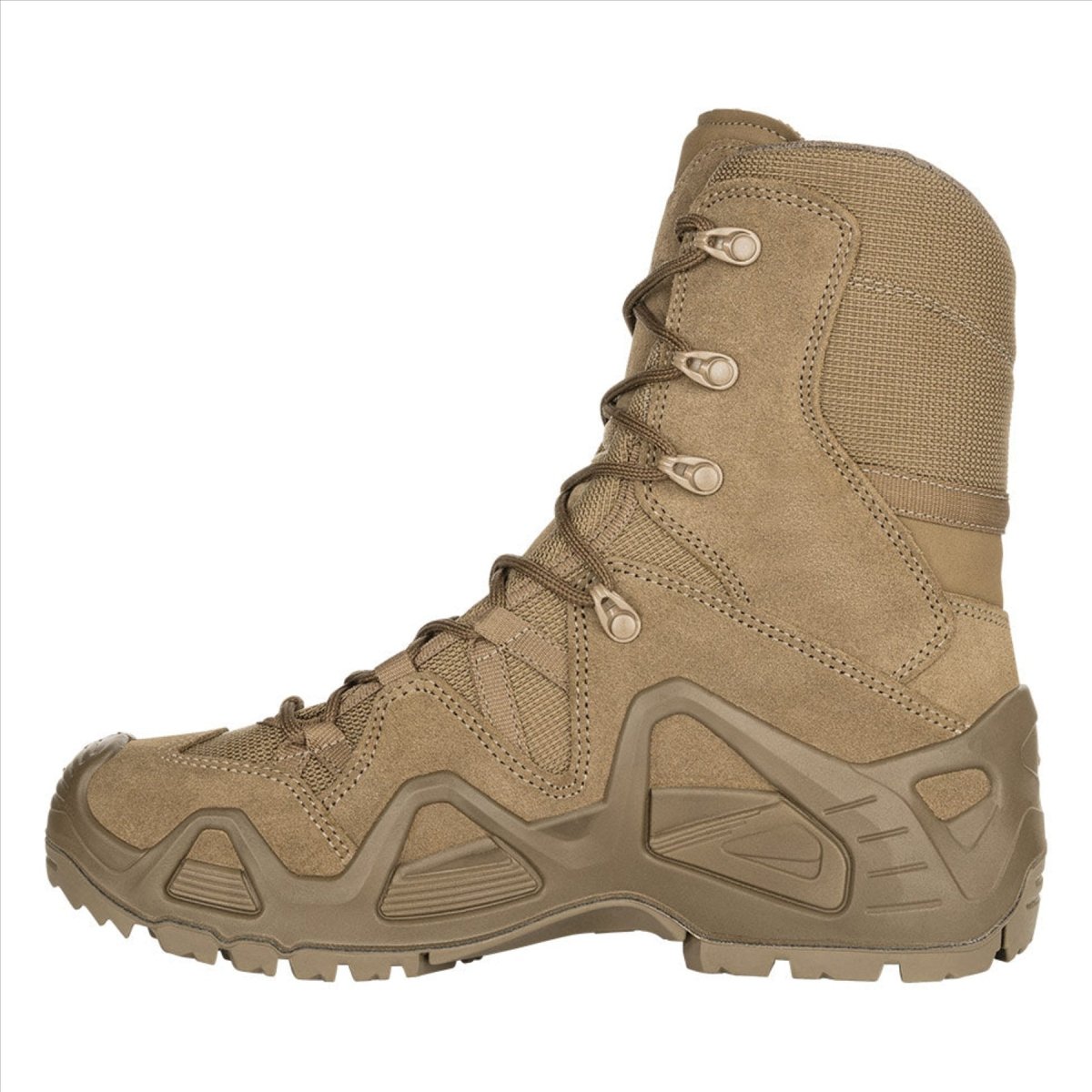 LOWA Zephyr GTX HI TF Stivali tattici Impermeabili Traspiranti Supporto Coyote
