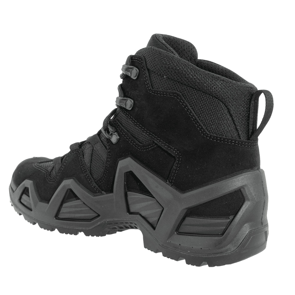 Stivali da combattimento medi LOWA Zephyr MK2 GTX GORE TEX impermeabili resistenti all'abrasione neri