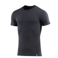 T-shirt estiva M-TAC 93/7 in cotone elasticizzato leggero manica corta grigio scuro