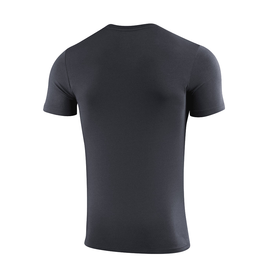 T-shirt estiva M-TAC 93/7 in cotone elasticizzato leggero manica corta grigio scuro