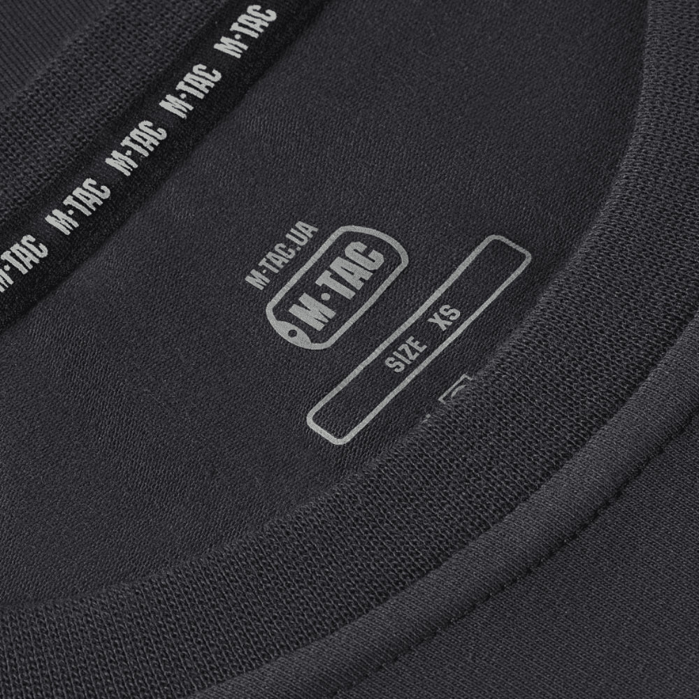 T-shirt estiva M-TAC 93/7 in cotone elasticizzato leggero manica corta grigio scuro