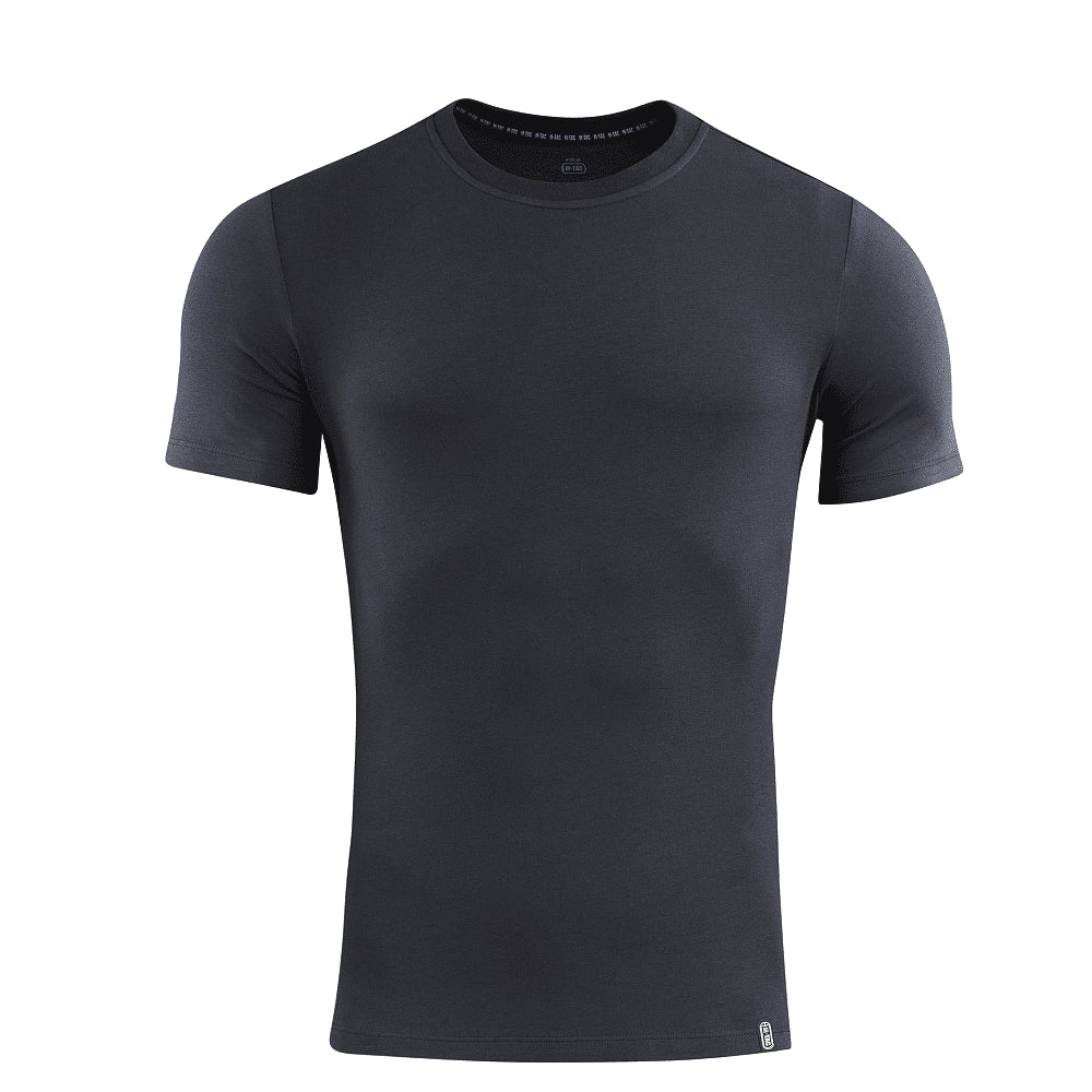 T-shirt estiva M-TAC 93/7 in cotone elasticizzato leggero manica corta grigio scuro