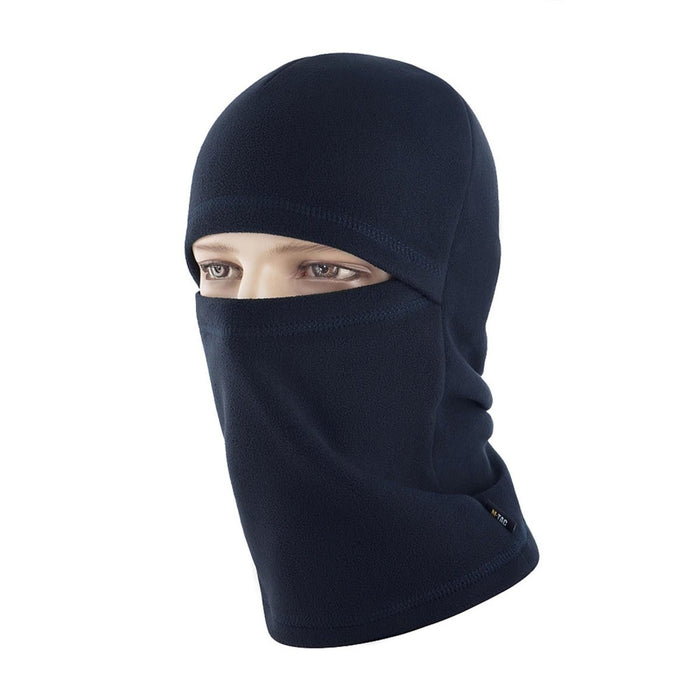 Passamontagna in pile leggero stile militare blu M-TAC per un copricapo invernale e tattico caldo e confortevole.
