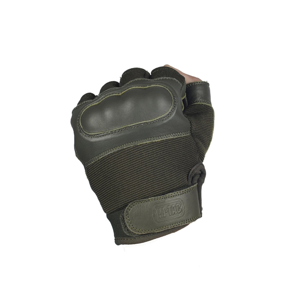 M-TAC Tattico d'assalto Mk. 4 guanti senza dita, cuscinetti ammortizzanti sulle nocche, oliva