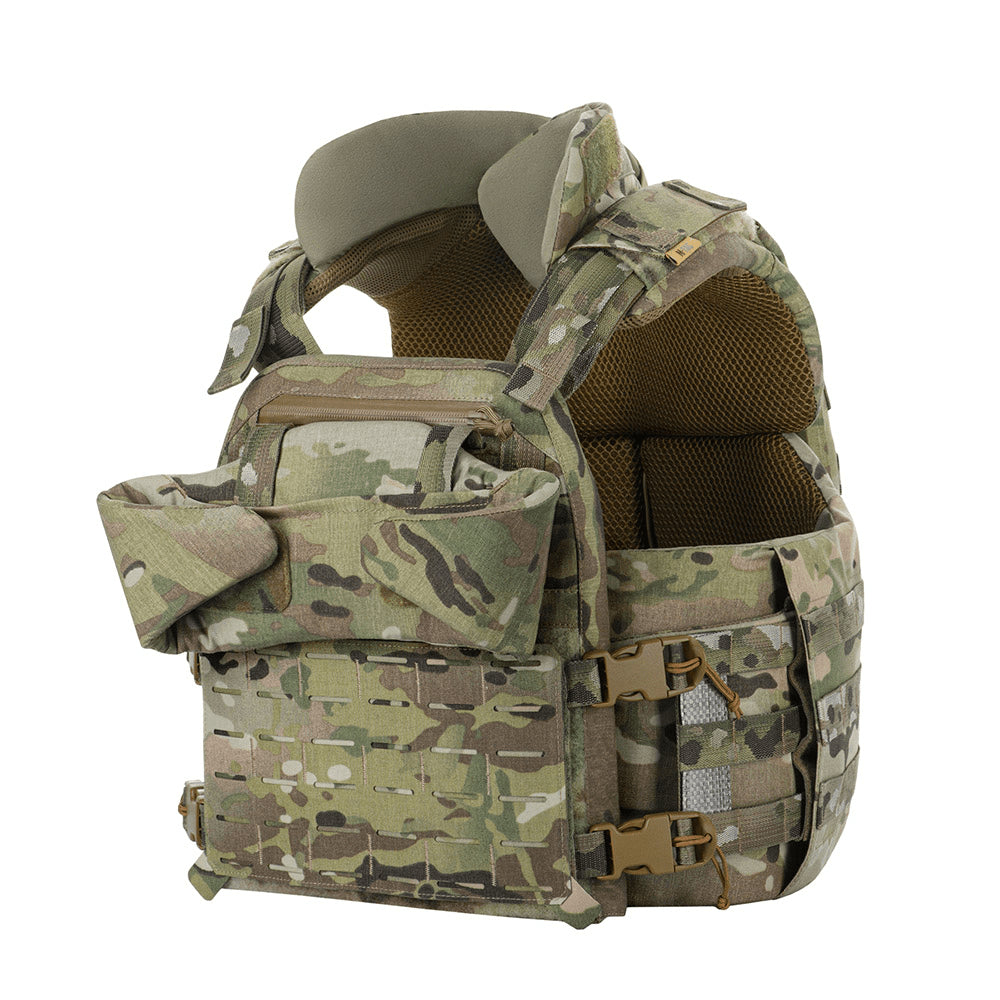 M-TAC Corset Elite Supporto per piastra tattica MOLLE a sgancio rapido MTP Camo