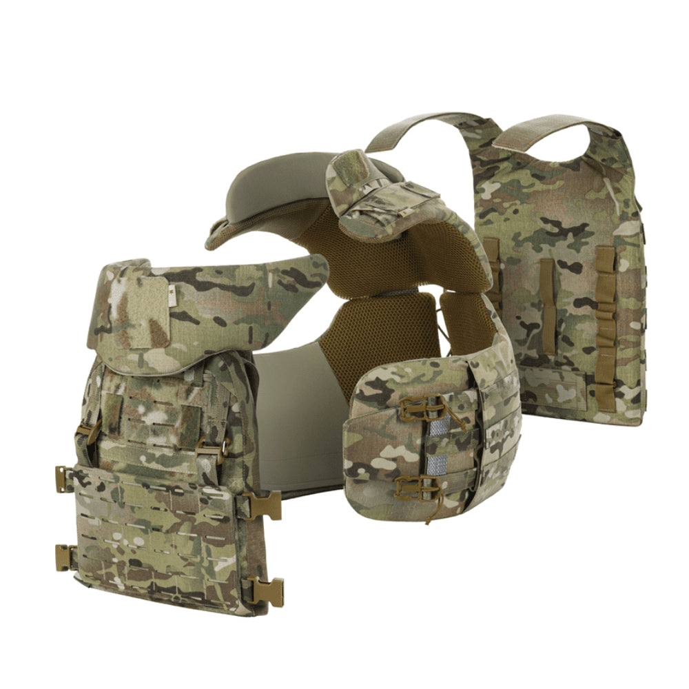 M-TAC Corset Elite Supporto per piastra tattica MOLLE a sgancio rapido MTP Camo