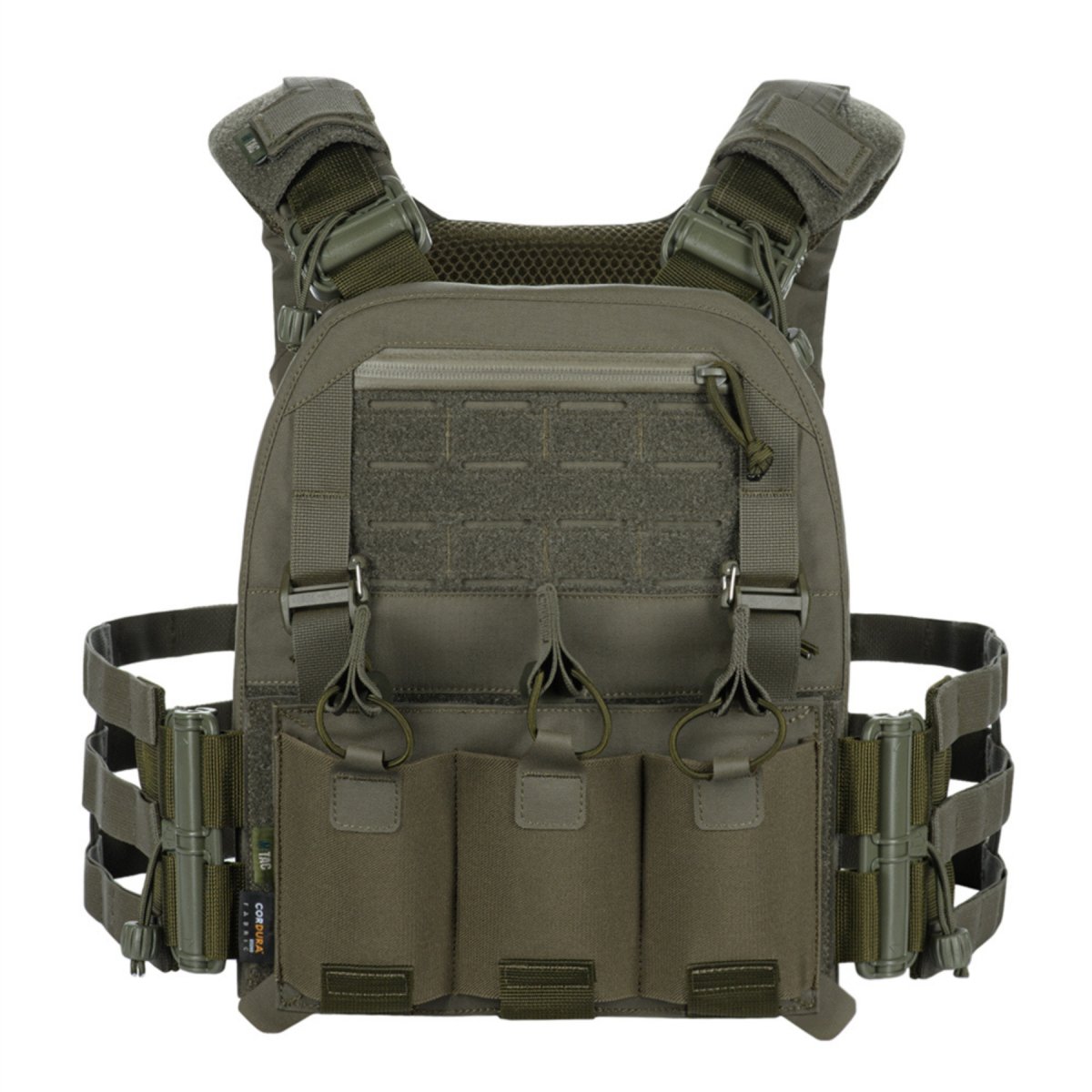 M-TAC Cuirass FAST Elite Piastra tattica Carier Duraflex Elementi di fissaggio Cordura Olive
