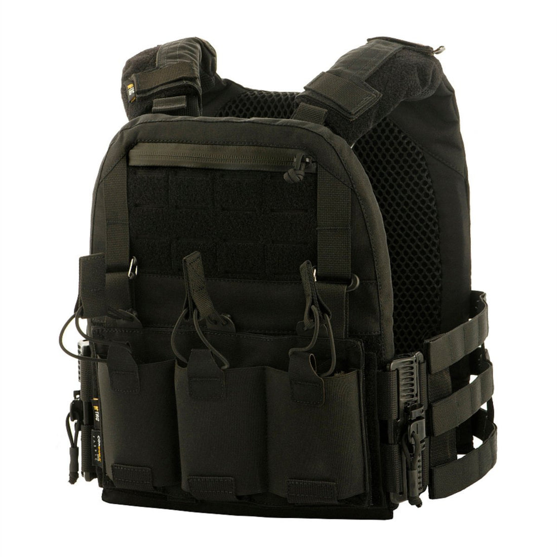 M-TAC Cuirass QRS Piastra tattica Carier Cordura Sistema di sgancio rapido Nero