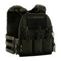 M-TAC Cuirass QRS Piastra tattica Carier Cordura Sistema di sgancio rapido Nero