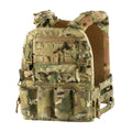 M-TAC Cuirass QRS Piastra tattica Carier Cordurda Sistema di sgancio rapido MTP Camo