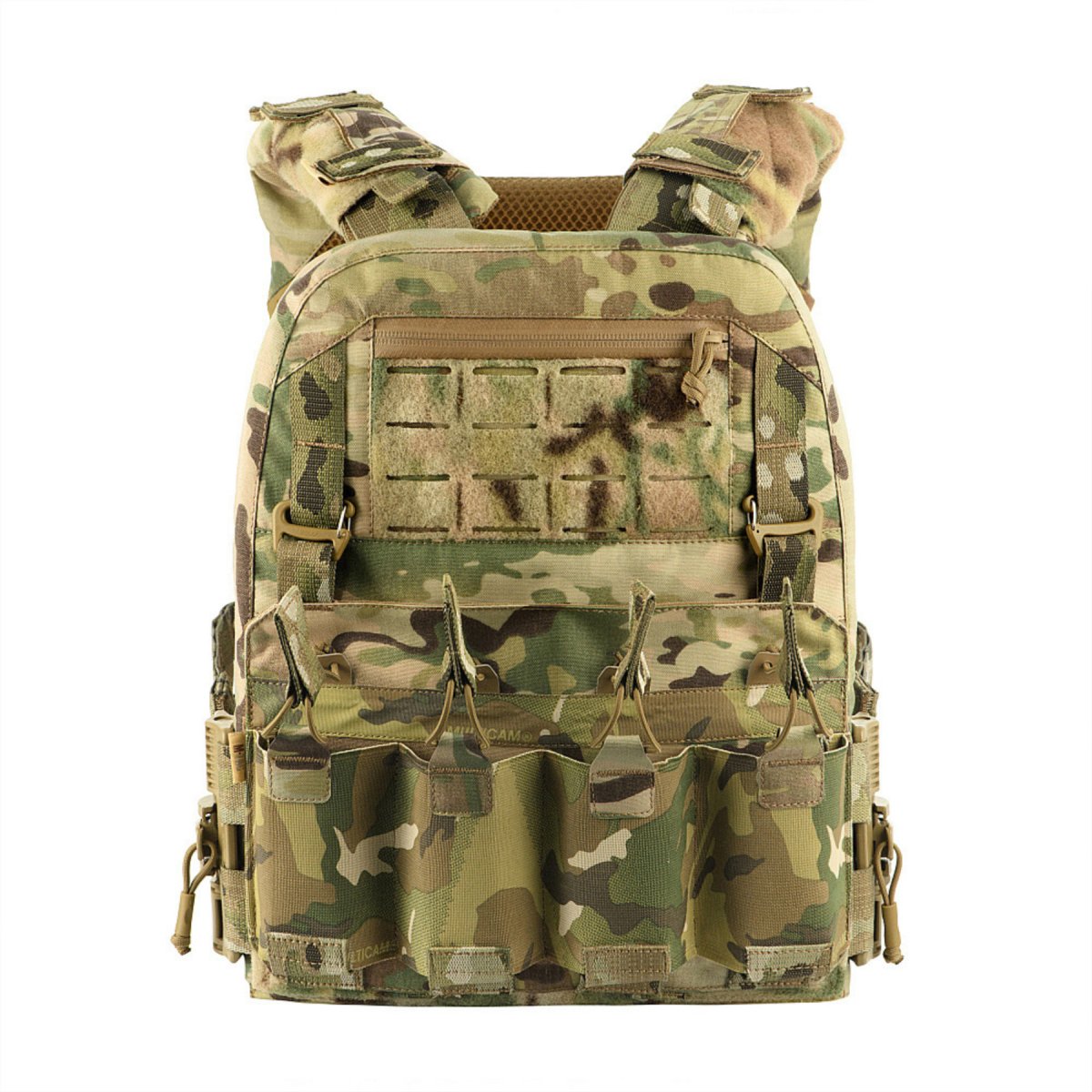 M-TAC Cuirass QRS Piastra tattica Carier Cordurda Sistema di sgancio rapido MTP Camo