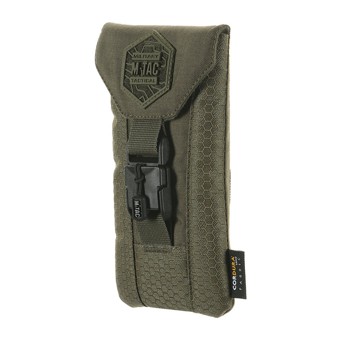 Custodia amministrativa M-TAC Elite Custodia resistente per smartphone in Cordura HEX Oliva