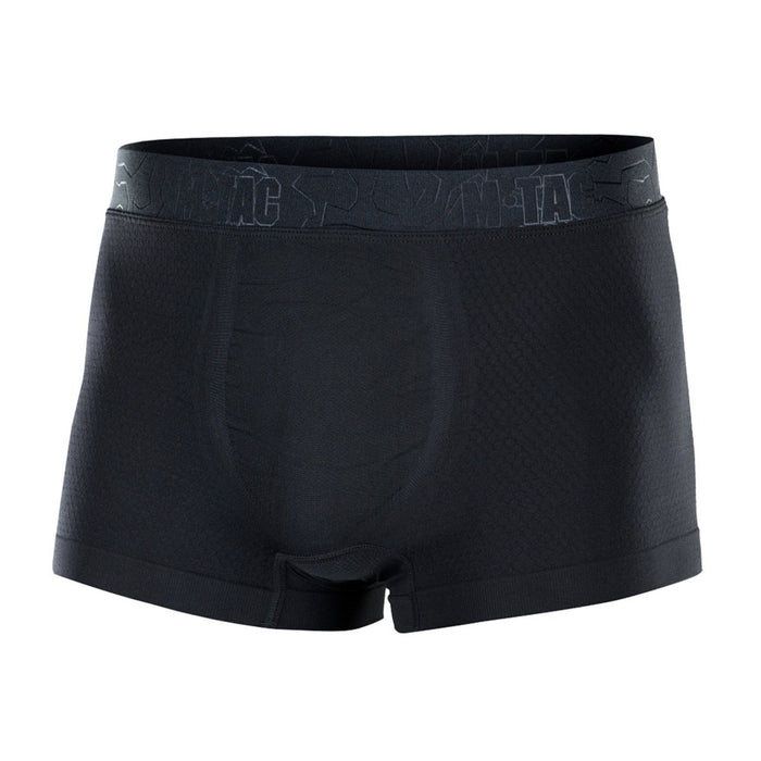 M - Boxer tattici TAC Hexagon Tessuto Coolmax ipoallergenico traspirante Nero - GoMilitar