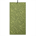 Asciugamano in microfibra M-TAC 150x75 cm Asciugatura rapida da viaggio per esterni da campeggio Verde