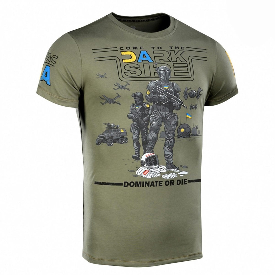 Maglietta classica in stile militare M-TAC biancheria intima a maniche corte Ukrainian Olive