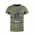 Maglietta classica in stile militare M-TAC biancheria intima a maniche corte Ukrainian Olive