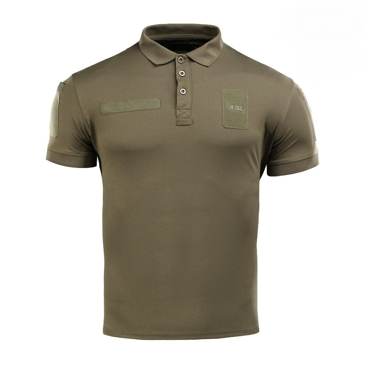 Polo in stile militare M-TAC Oliva tattica leggera traspirante