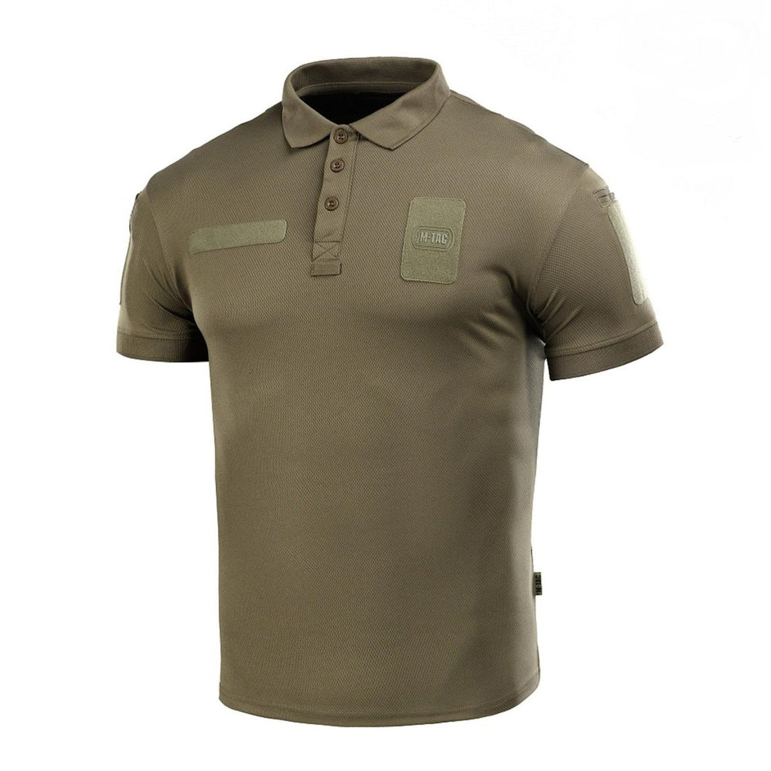 Polo in stile militare M-TAC Oliva tattica leggera traspirante