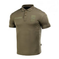 Polo in stile militare M-TAC Oliva tattica leggera traspirante