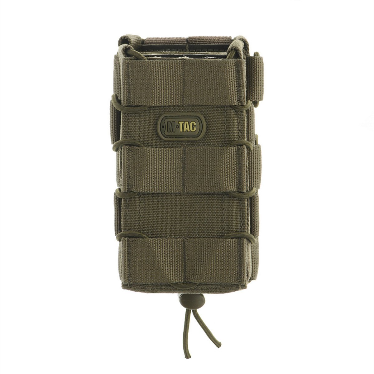 M-TAC Borsa aperta doppia per caricatori Cordura tattica gommata antiscivolo oliva