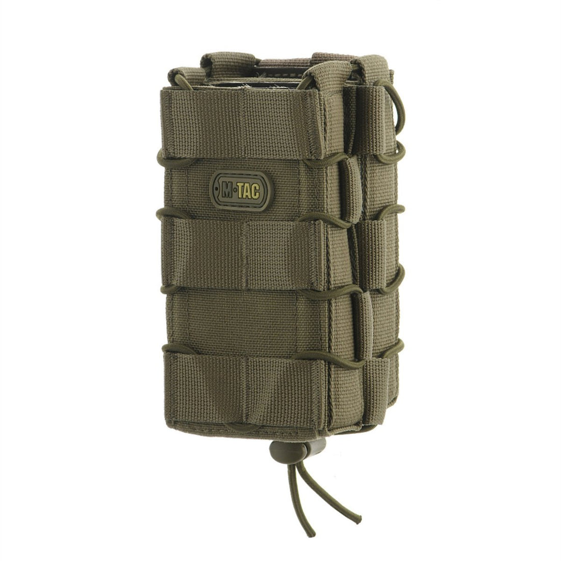 M-TAC Borsa aperta doppia per caricatori Cordura tattica gommata antiscivolo oliva