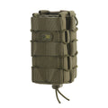 M-TAC Borsa aperta doppia per caricatori Cordura tattica gommata antiscivolo oliva