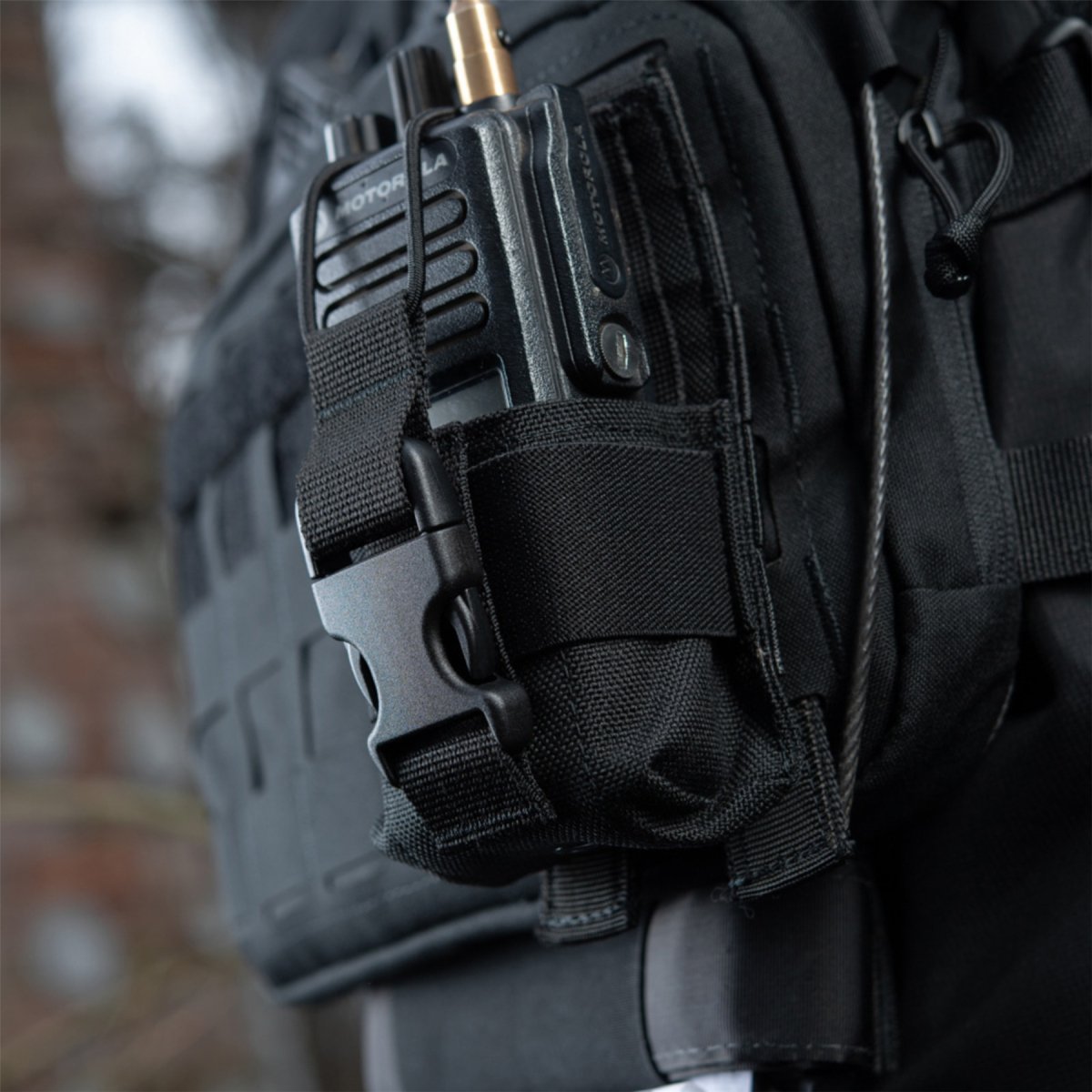 Custodia radio M-TAC MOLLE durevole in cordurda Motorola 4400/4800 oliva nera