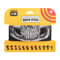 M-TAC Reaper Skull Neck Gaiter Bandana multifunzionale leggera nera