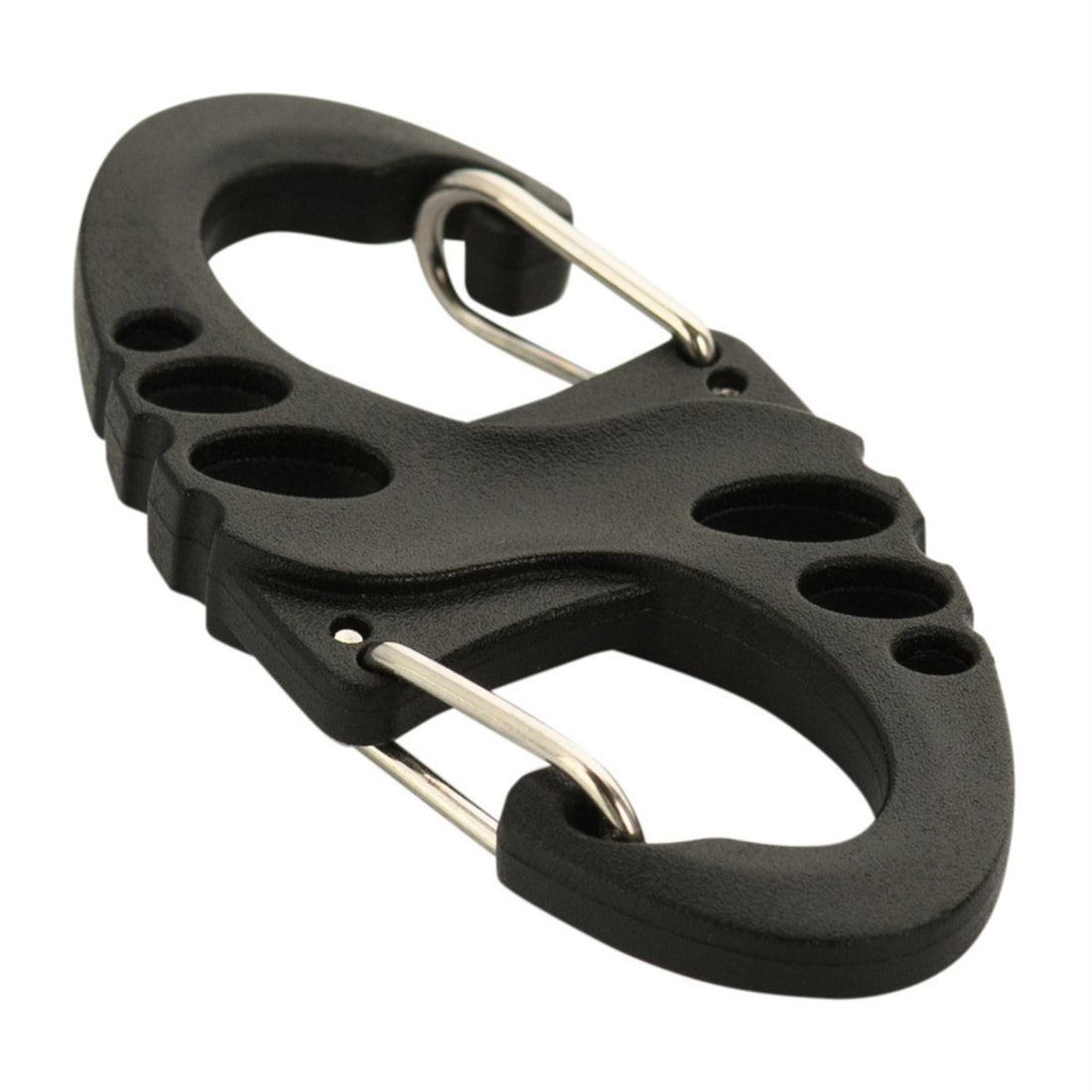 Moschettone tattico M-TAC S-Hook Gancio per clip per attrezzi leggero e leggero nero
