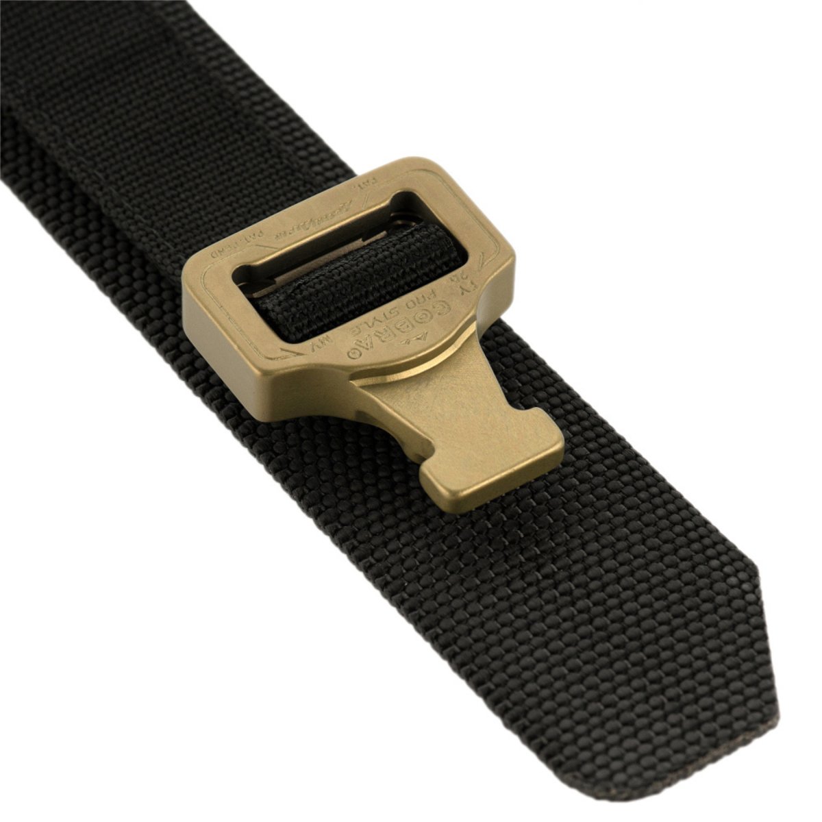 Cintura tattica M-TAC COBRA fibbia in alluminio resistente regolabile nera