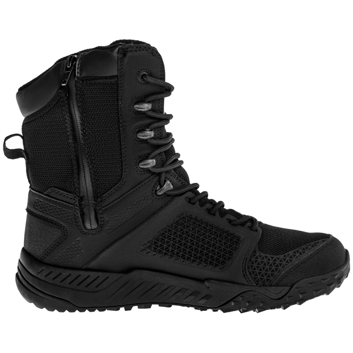 Stivali tattici Magnum DRUM MID WP Soletta Hi-Poly impermeabile e traspirante nera