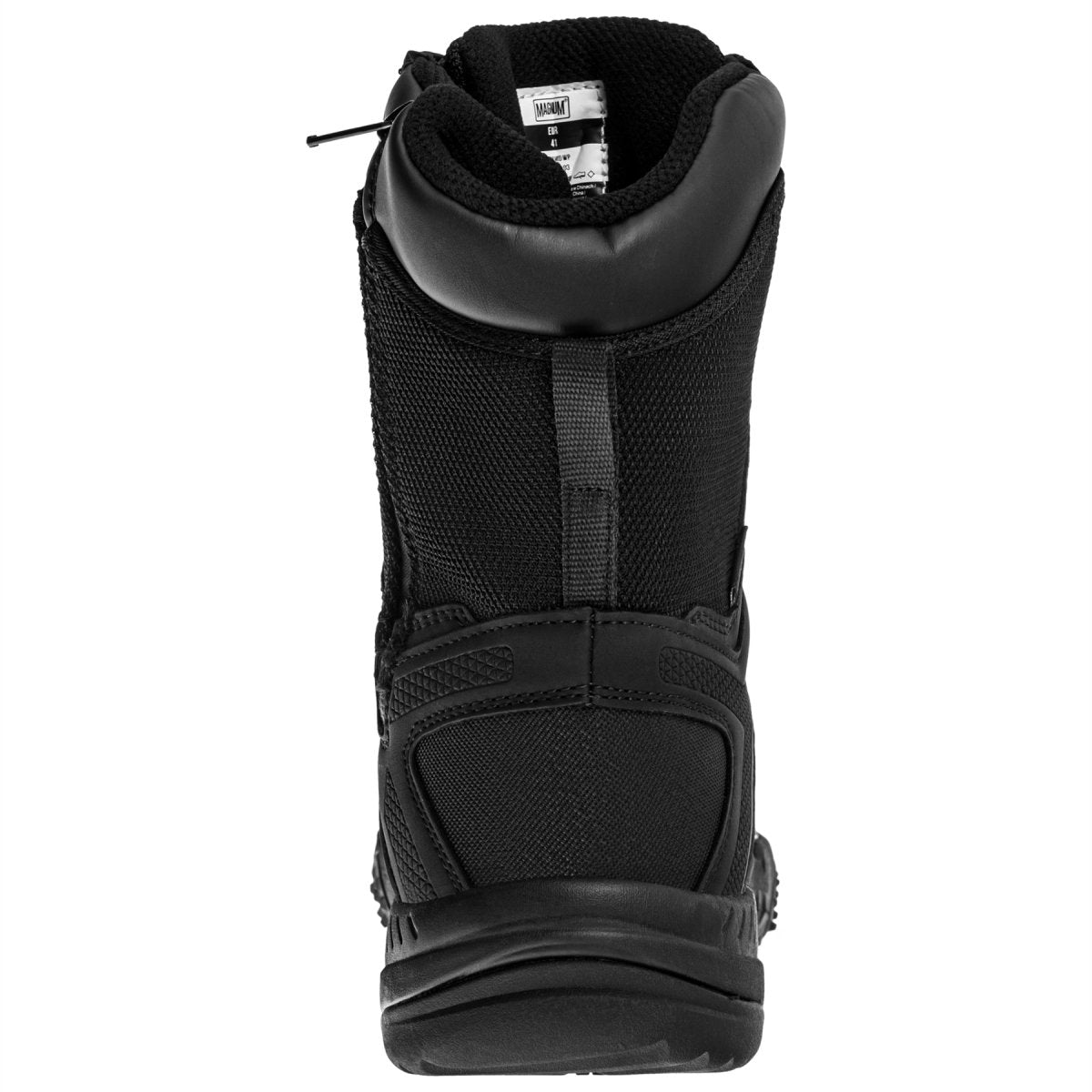 Stivali tattici Magnum DRUM MID WP Soletta Hi-Poly impermeabile e traspirante nera