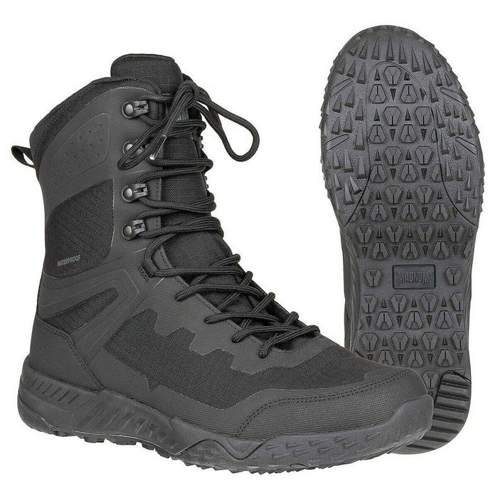 Magnum Ultima 8.0 stivali da combattimento impermeabili escursionismo calzature da trekking leggere nere - GoMilitar