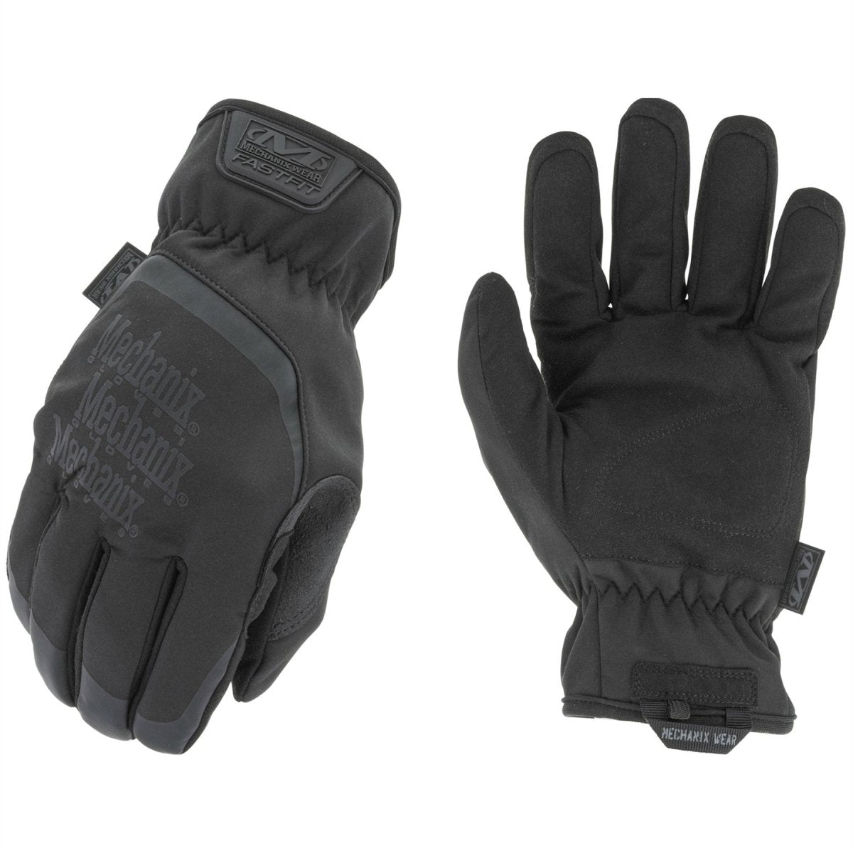 Guanti invernali Mechanix Wear ColdWork FastFit in pile touchscreen isolati neri