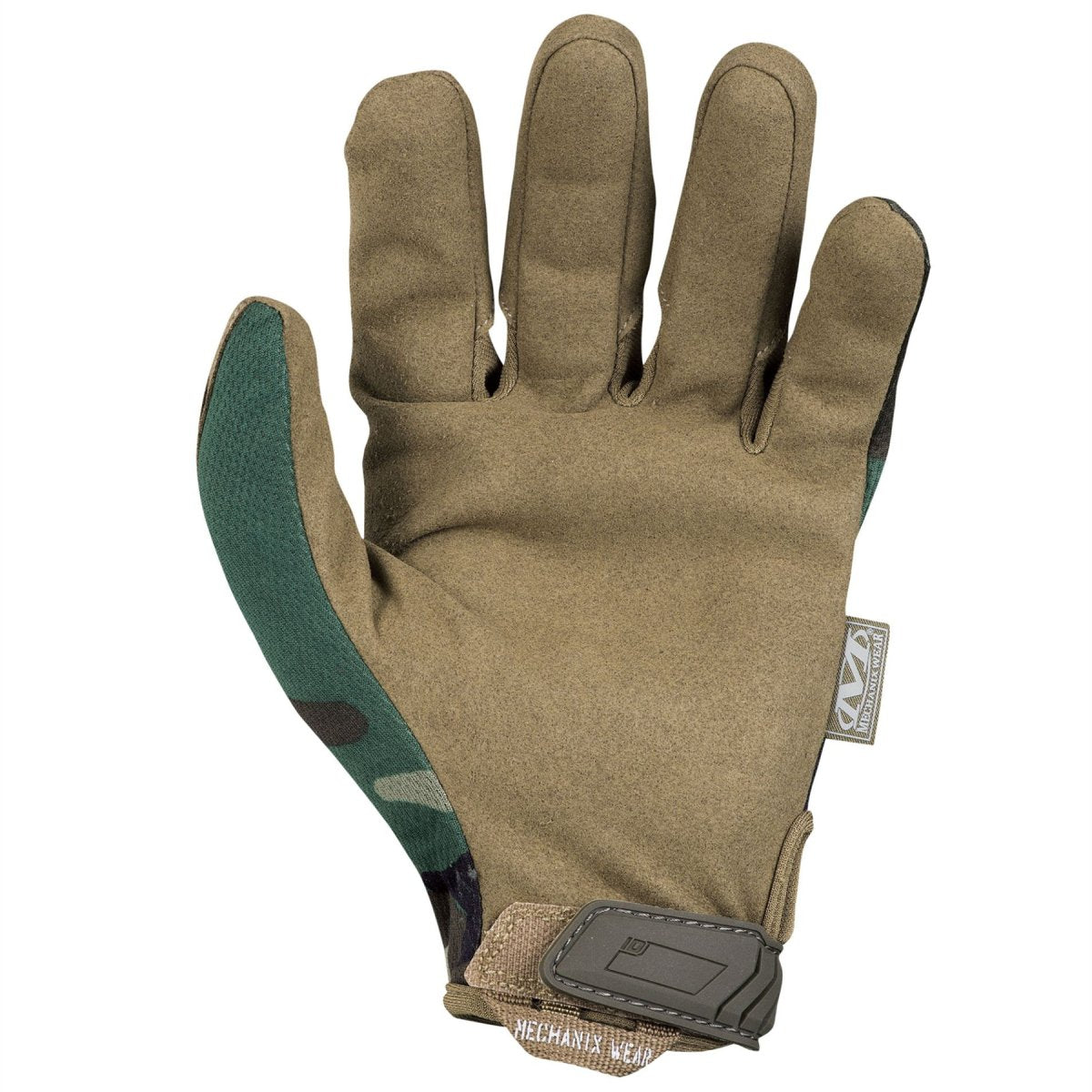 Guanti tattici Mechanix Wear Inserti per dita in Lycra traspirante Woodland Camo