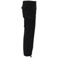 Pantaloni invernali MFH Allround Softshell 3 strati impermeabili e traspiranti neri