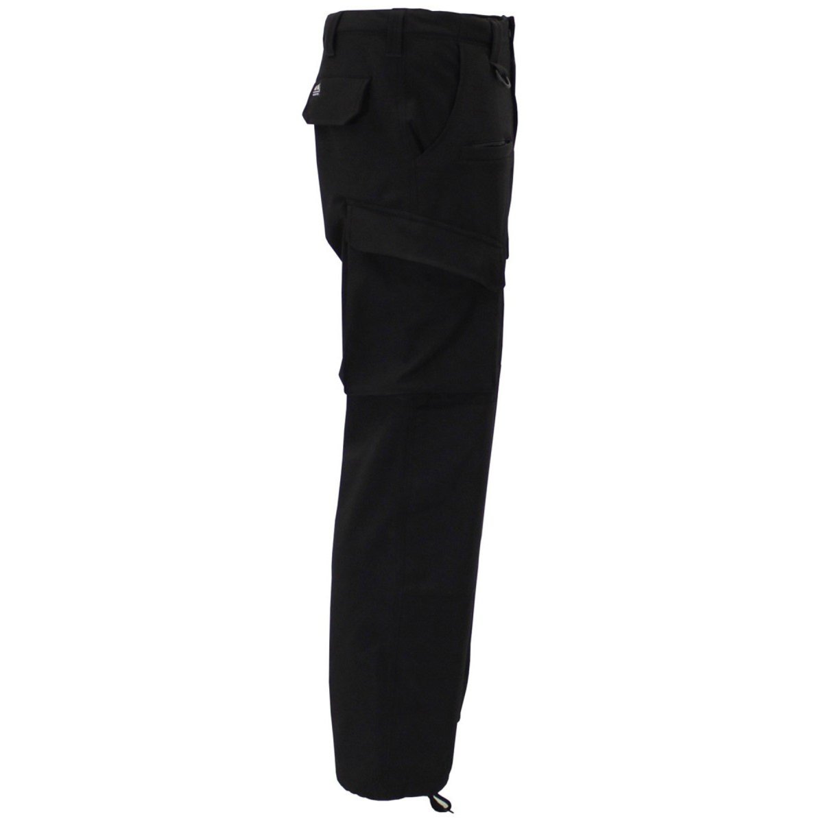 Pantaloni invernali MFH Allround Softshell 3 strati impermeabili e traspiranti neri