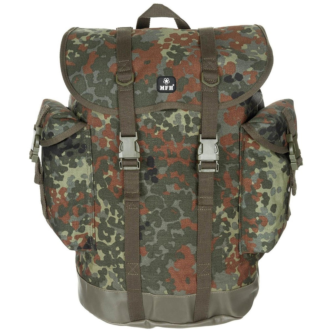 MFH Army Brand BW Mountain Camuflage Backpack tattico 30L RucksAck Armato nuovo