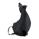 Bottiglia d'acqua in plastica Bota MFH da 0,75 litri, copertura in poliestere inclusa, nera