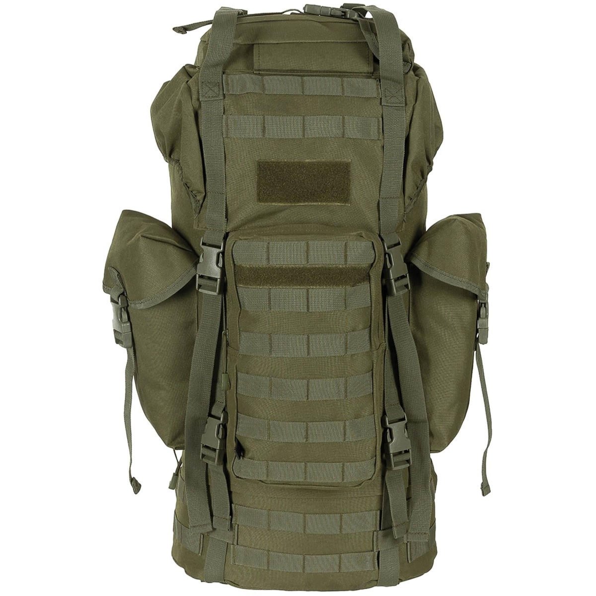 MFH Brand Army BW Combat Tactical MOLLE 65L BASSO DI ASSO DI ALLUMINO NUOVO