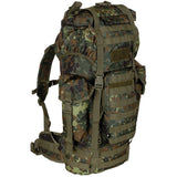 MFH Brand Army BW Combat Tactical MOLLE 65L BASSO DI ASSO DI ALLUMINO NUOVO