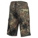 MFH Brand Army style shorts bermuda flecktarn camo sturdy ripstop uniform NEW - GoMilitar