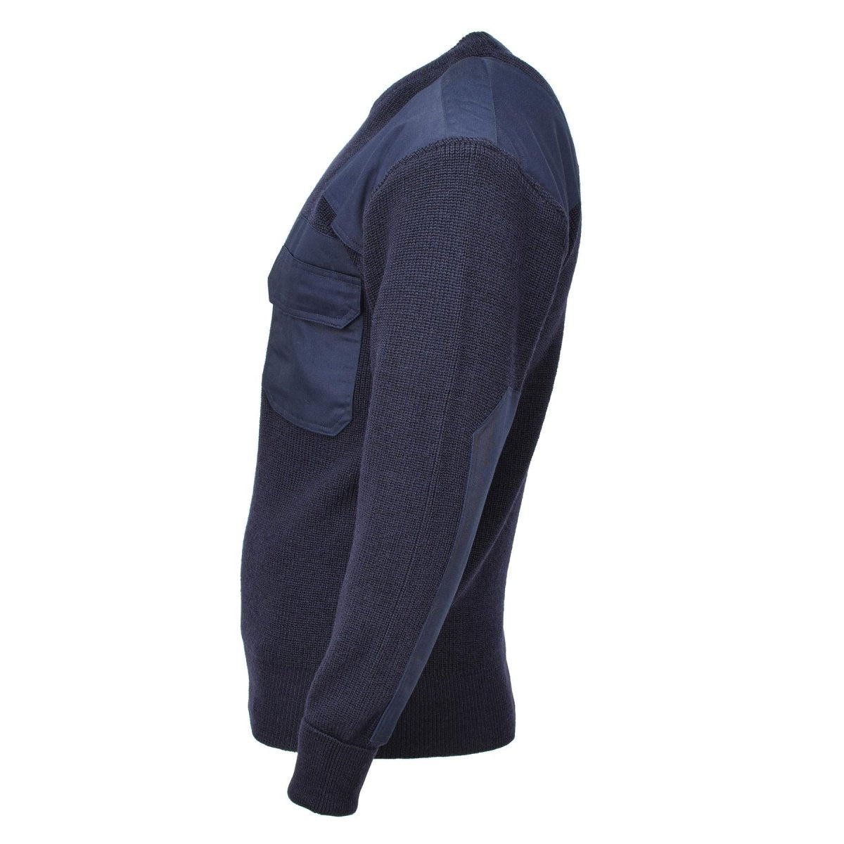 MFH Brand German Army Style Pullover Pullover Commando Jumper Blue Swater traspirante nuovo